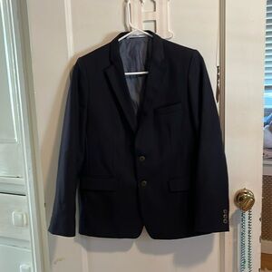 Nordstrom boys high quality blazer, size 16, Navy